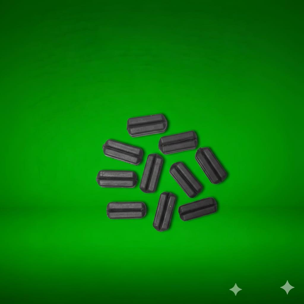 Dead Weight Tungsten Quick Change Chunks On a green background