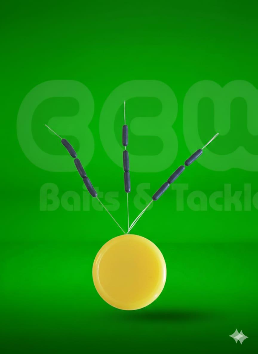 Dead Weight Tungsten Sinkers On a green background, featuring the Ccw Baits & Tackle logo.