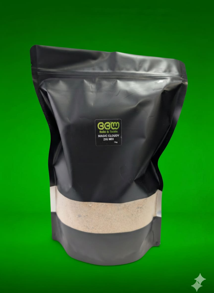 Magic Cloudy Zig Mix On a green background