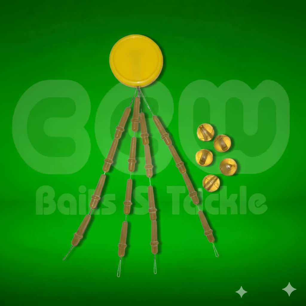 Naked Chod Safety Bead System 1 on a green background with 'CCW Baits Tackle' branding.