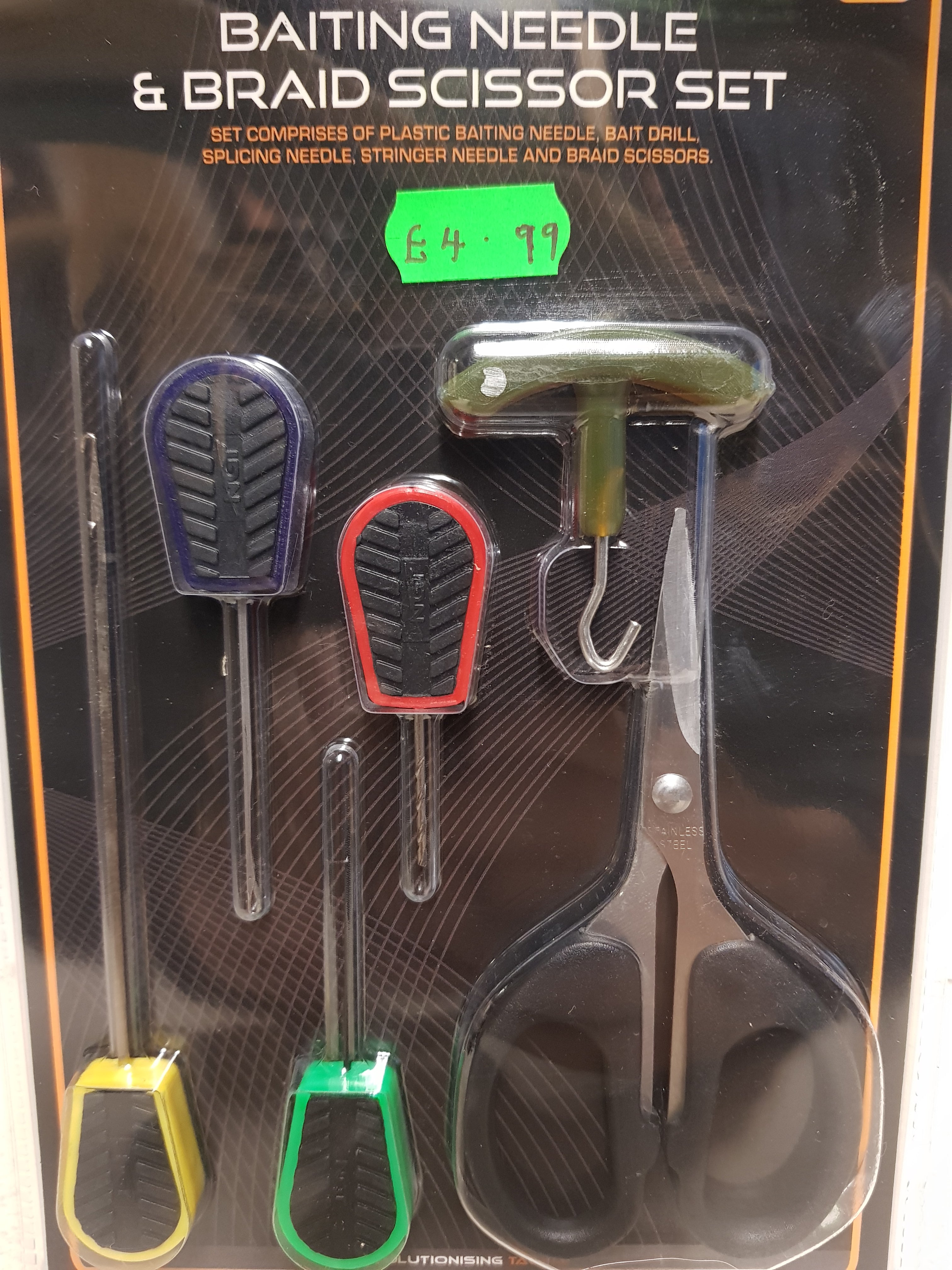 Baiting Tools/Scissors/Knot Puller Set image 0